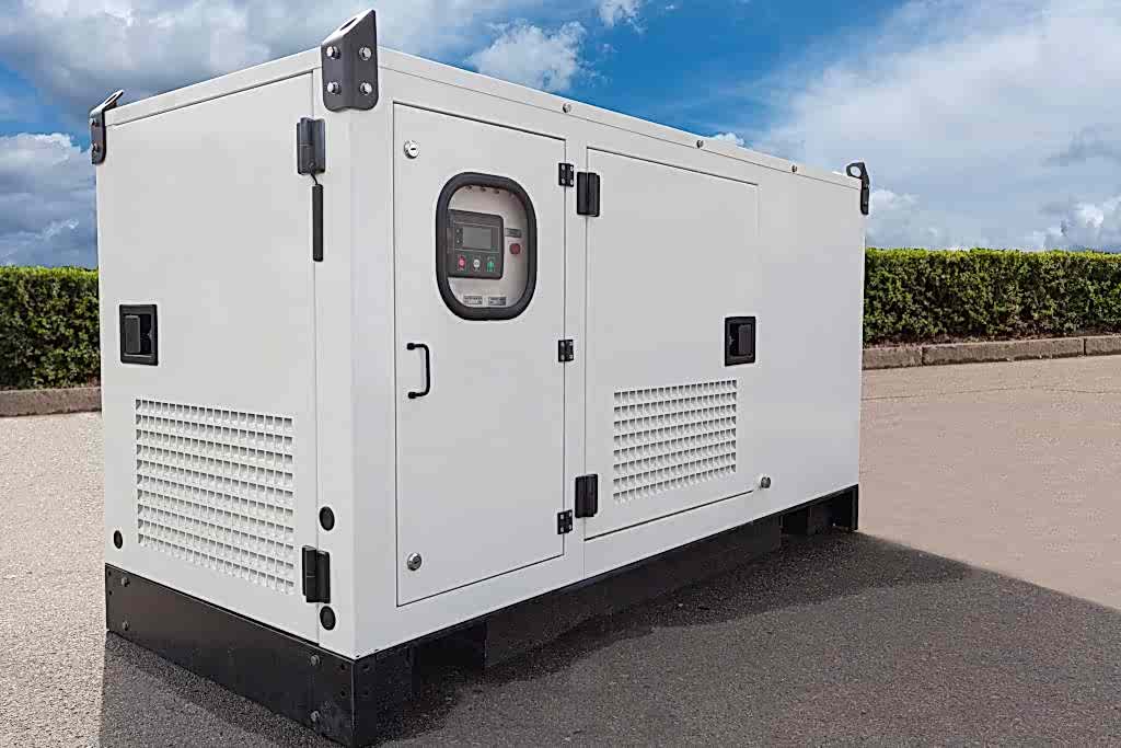 Outside generator enclosure buy JC Metalworks
