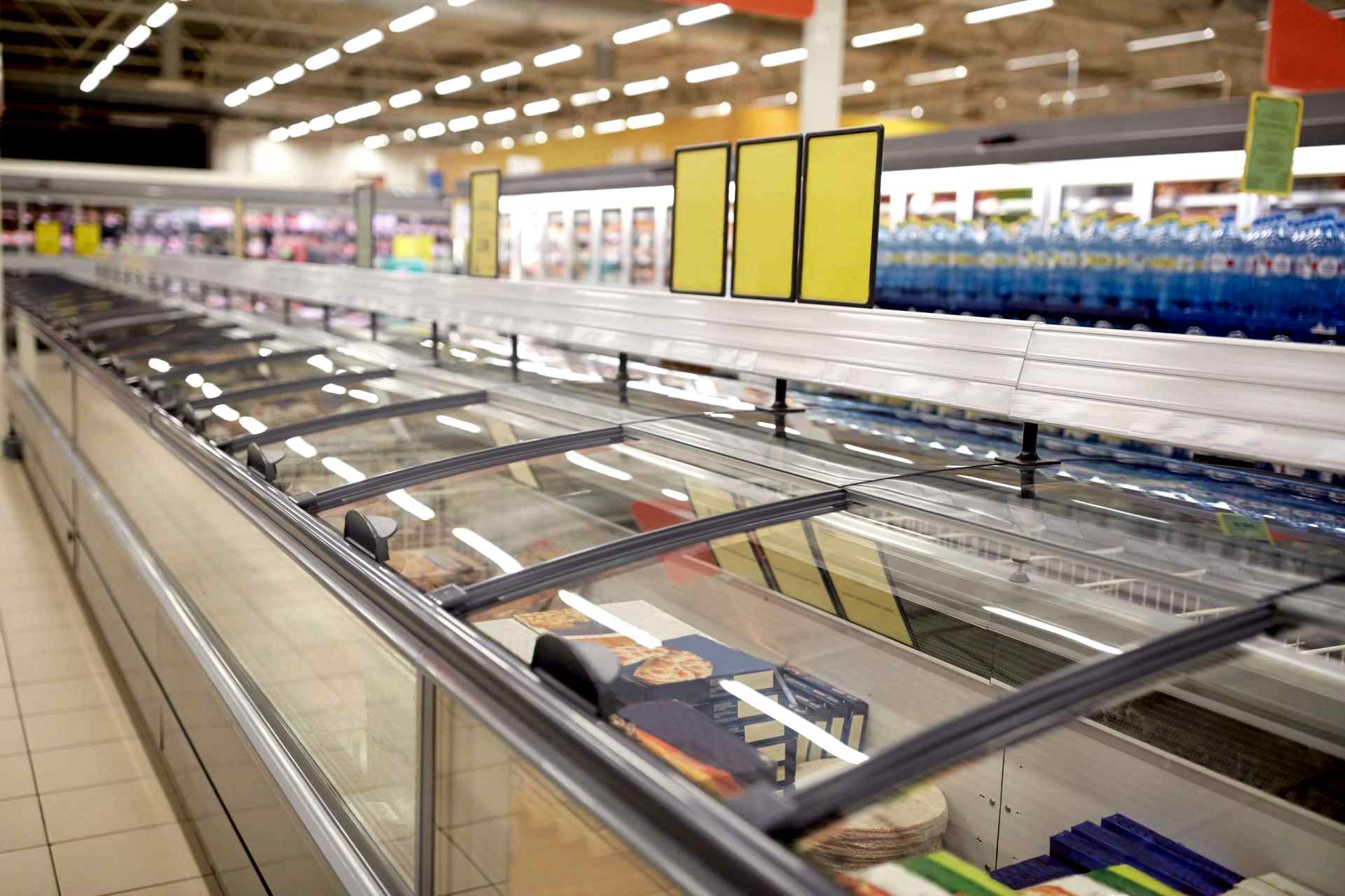 Refrigerated Display Cabinet Supermarket Freezer