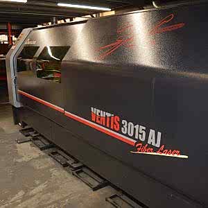 VENTIS-3015AJ machine for fibre laser processing
